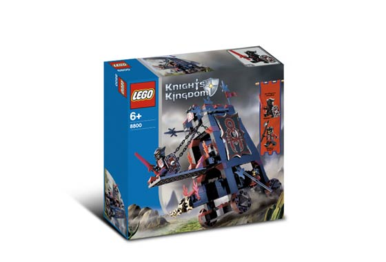 Lego Knights' Kingdom 8799  - Knights' Castle Wall & 8800 - Vladek's Siege Engine - DUO PACK