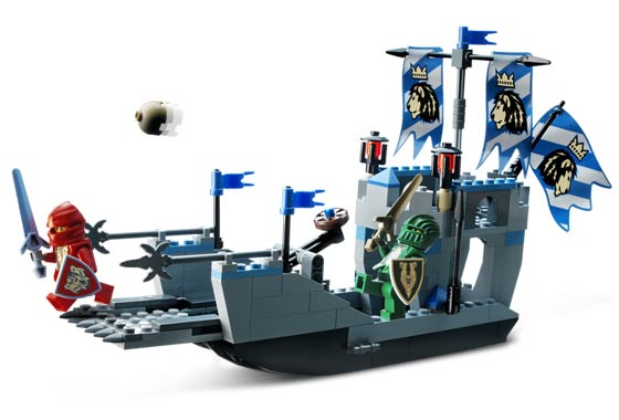 Lego Knights' Kingdom 8801 - Knights' Attack Barge