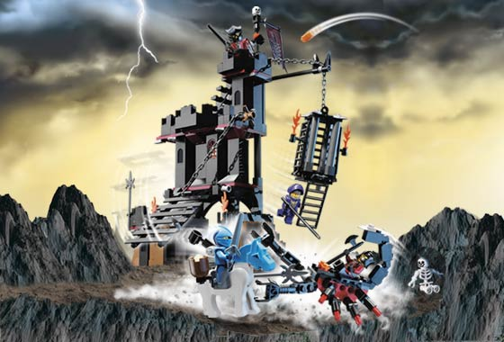 Lego Knights' Kingdom 8876 - Scorpion Prison Cave