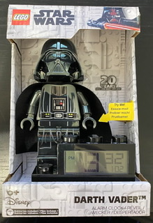 Lego  Star Wars - 9004216 - Digital Clock, SW Darth Vader Figure Alarm Clock - 20th Anniversary