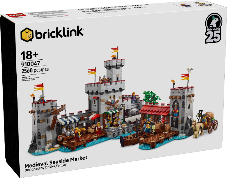 LEGO Bricklink - 910047 - Medieval Seaside Market
