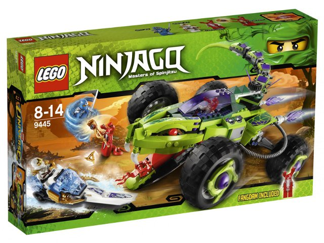 LEGO NinjaGo - 9445 - Fangpyre Truck Ambush - USAGÉ / USED