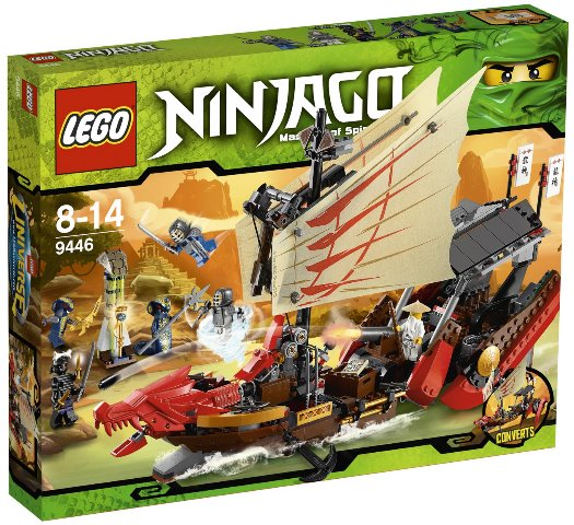 LEGO NinjaGo - 9446 - Le Bounty du Destin - USAGÉ / USED