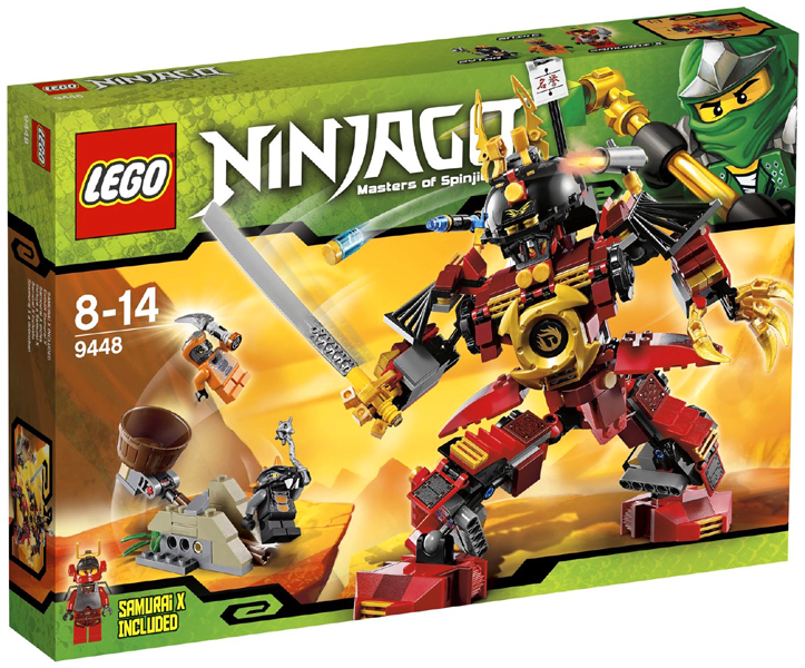 LEGO - NINJAGO - 9448 - Samurai Mech - USAGÉ / USED