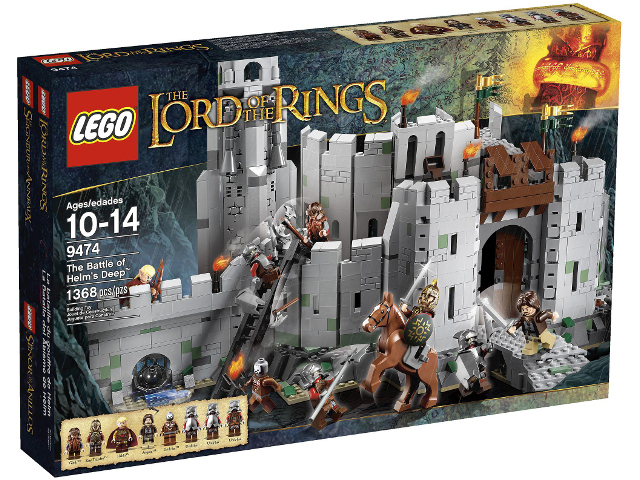 LEGO - Lord of the Rings - 9474 - The Battle of Helm's Deep - USAGÉ / USED