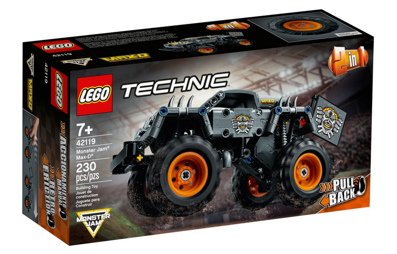 LEGO TECHNIC - 42119 - Monster Jam™ Max-D™ USED/USAGÉ