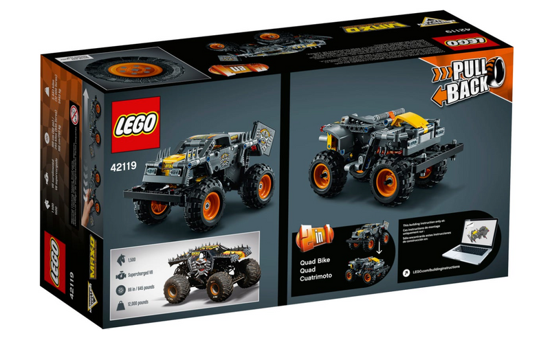 LEGO TECHNIC - 42119 - Monster Jam™ Max-D™ USED/USAGÉ