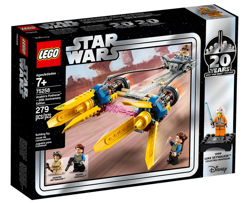 LEGO Star Wars - 75258 - Anakin's Podracer™(20th Anniversary Edition) - USAGÉ / USED
