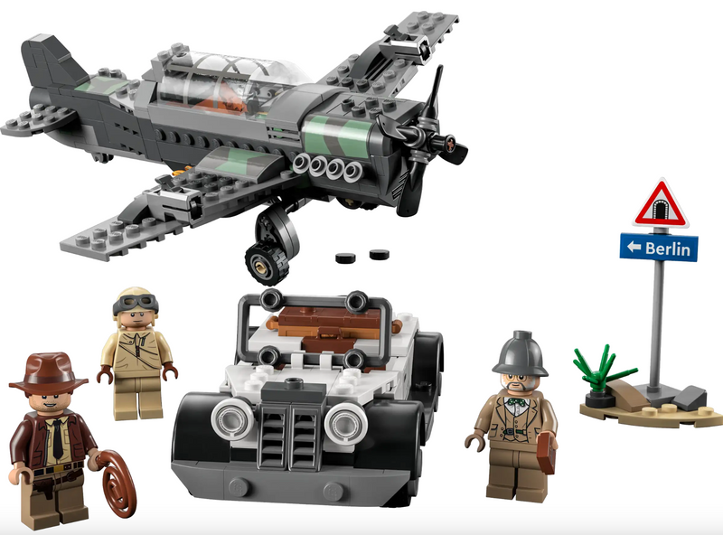 LEGO INDIANA JONES - 77012 - Poursuite en avion de chasse