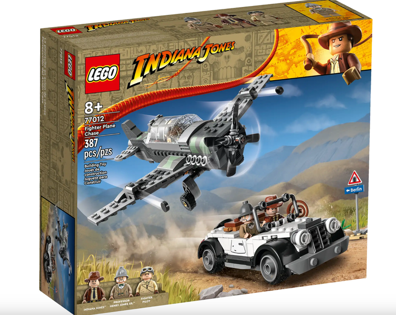 LEGO INDIANA JONES - 77012 - Poursuite en avion de chasse