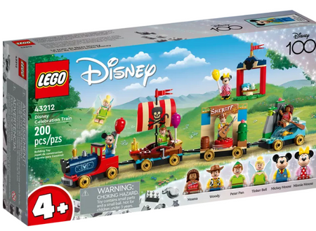 LEGO Disney - 43212 - Le train de célébration Disney