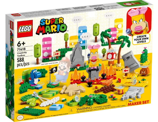 LEGO Super Mario - 71418 - Creativity Toolbox Maker Set