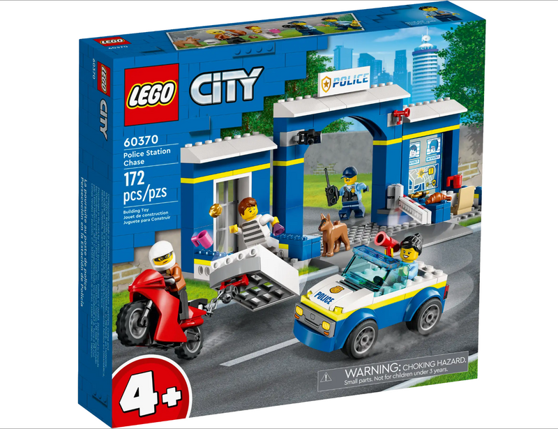 LEGO CITY - 60370 - Poursuite au commissariat de police