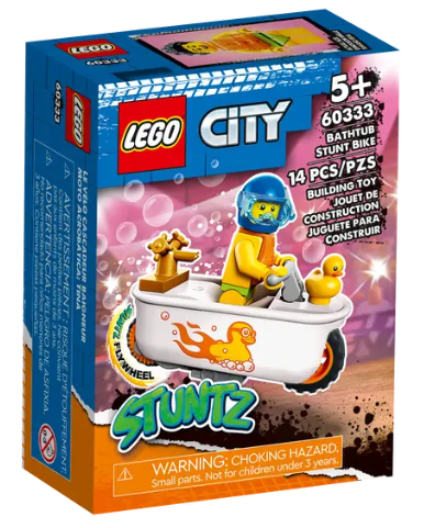 LEGO City - 60333 - La moto cascade dans la baignoire