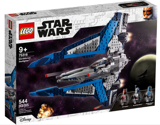 LEGO - Star Wars - 75316 - Mandalorian Starfighter - USED / USAGÉ