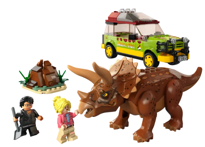 LEGO Jurassic Park - 76959 - La recherche sur le tricératops