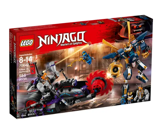LEGO NinjaGo - 70642 - Killow vs. Samurai X - USED /  USAGÉ
