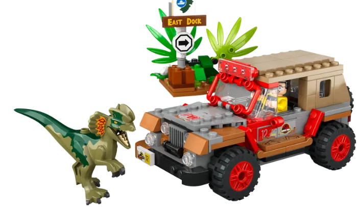 Lego Jurassic Park - 76958 - L'embuscade du dilophosaure