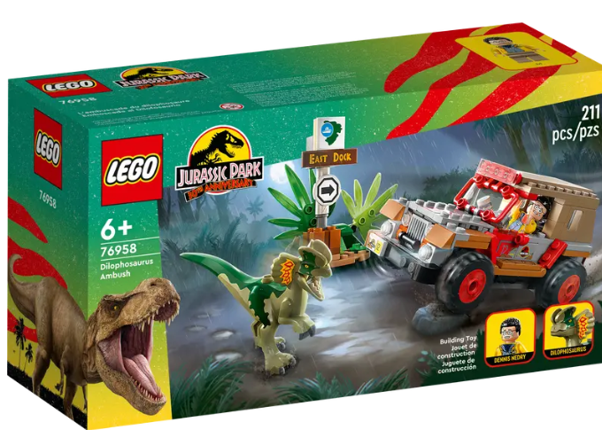 Lego Jurassic Park - 76958 - Dilophosaurus Ambush