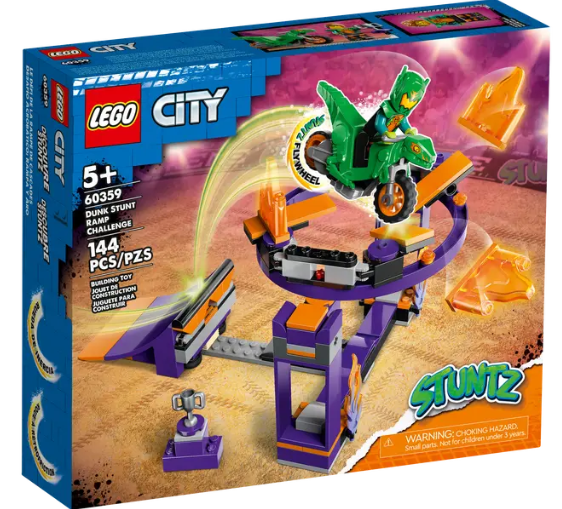 LEGO City Stuntz - 60359 - Dunk Stunt Ramp Challenge
