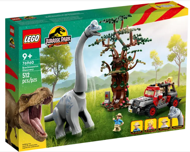 Lego Jurassic Park - 76960 - Découverte du Brachiosaure