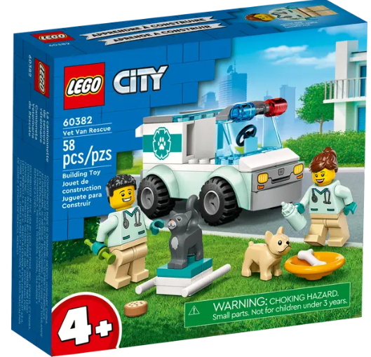LEGO City - 60382 - Le sauvetage en camion vétérinaire