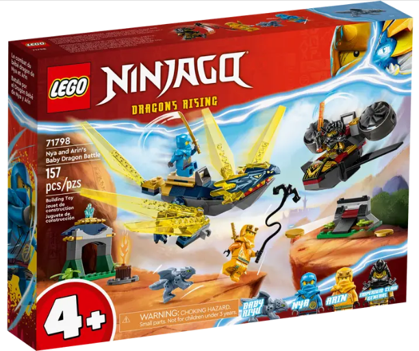 LEGO NinjaGo - 71798 - Nya and Arin's Baby Dragon Battle