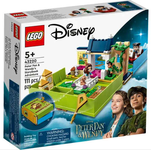 LEGO Disney - 43220 - Peter Pan & Wendy's Storybook Adventure