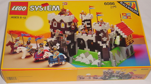 LEGO System - 6086 - Black Knight's Castle - USAGÉ / USED
