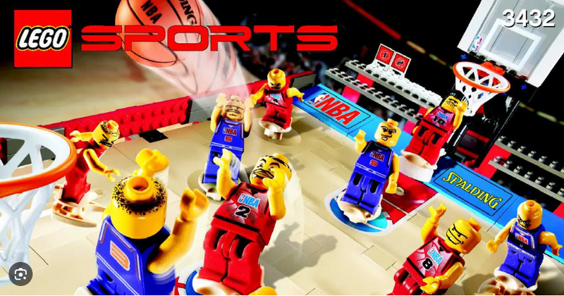 LEGO Sports - 3432 - NBA Challenge - USAGÉ / USED