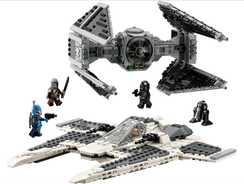LEGO Star Wars - 75348 - Mandalorian Fang Fighter vs. TIE Interceptor™