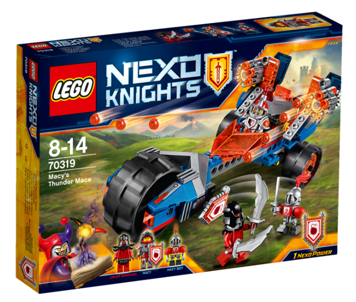 LEGO Nexo Knights - 70319 - Macy's Thunder Mace - USAGÉ / USED