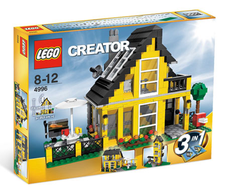 LEGO Creator 4996-1 - Beach House m- USAGÉ / USED