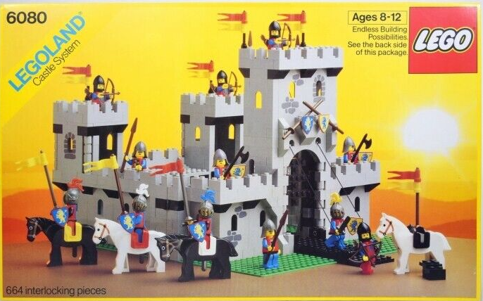 LEGO LegoLand - 6080 - Le Château du Roi - USAGÉ / USED