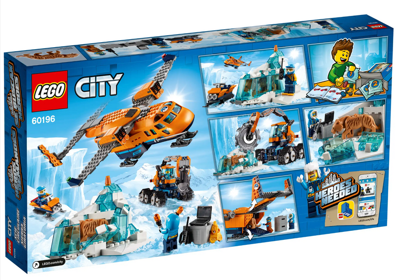 LEGO CITY - 60196 - L'avion de ravitaillement de l'Arctique