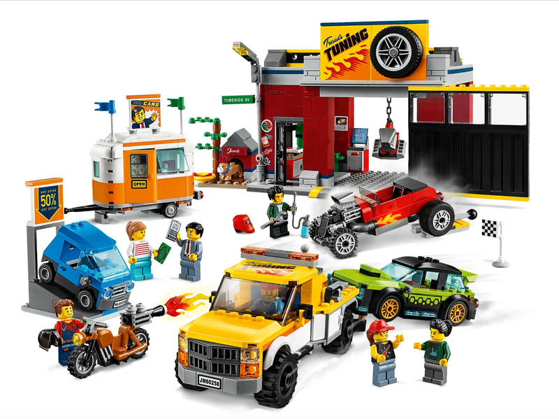 LEGO CITY - 60258 - Atelier de réglage