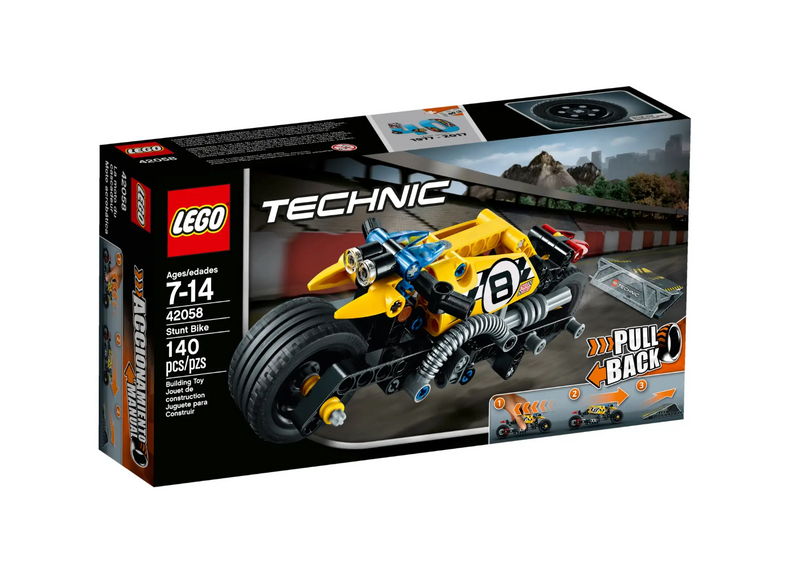 LEGO TECHNIC - 42058 - La moto cascadeuse USAGÉ / USED