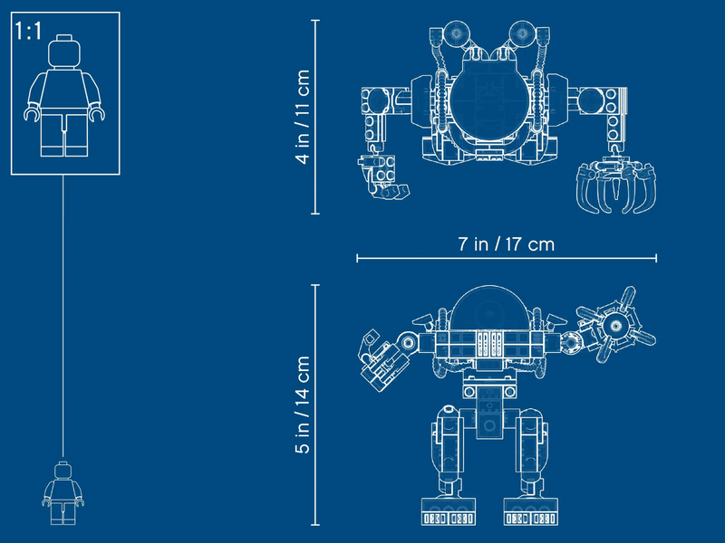 LEGO CREATOR 31090 Underwater Robot USAGE USED