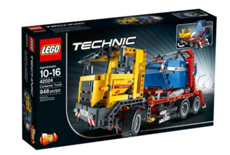 LEGO TECHNIC - 42024 - Container Truck USAGÉ / USED