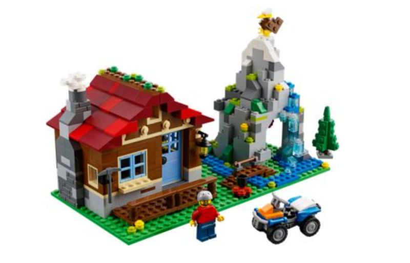 LEGO CREATOR - 31025 -  Mountain Hut USAGÉ / USED