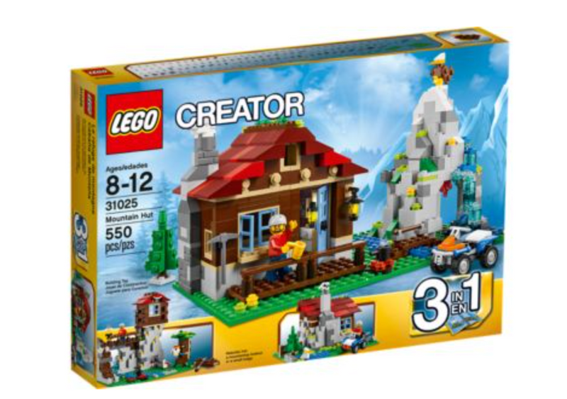 LEGO CREATOR - 31025 -  Mountain Hut USAGÉ / USED