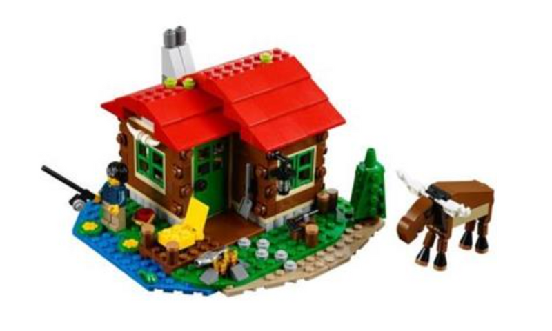 LEGO CREATOR - 31025 -  Mountain Hut USAGÉ / USED