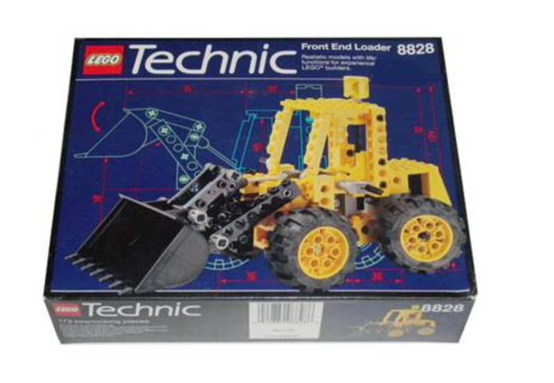 LEGO TECHNIC - 8828 - Front End Loader USAGÉ / USED