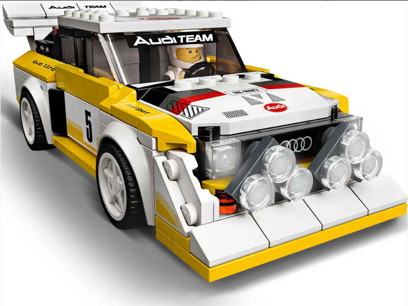 LEGO Speed Champions - 76897 - 1985 Audi Sport Quattro S1 USED/USAGÉ