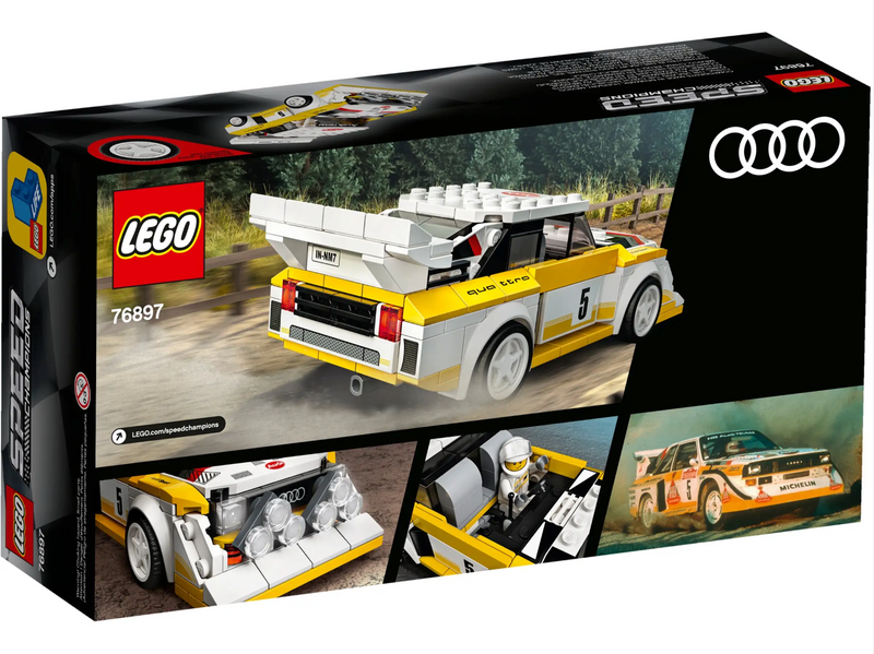 LEGO Speed Champions - 76897 - 1985 Audi Sport Quattro S1 USED/USAGÉ