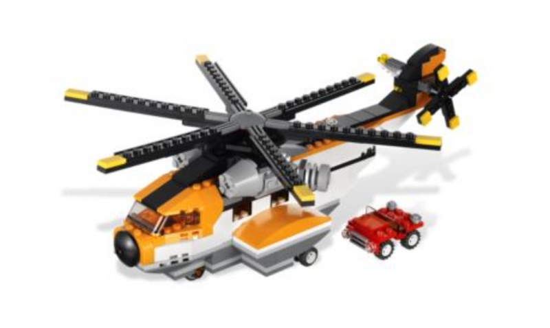 LEGO Creator - 7345 - Transport Chopper USED / USAGÉ