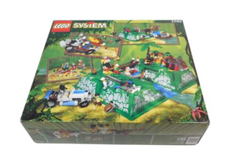 LEGO System - 5986 - Adventurers Jungle Amazon Ancient Ruins USED/USAGÉ