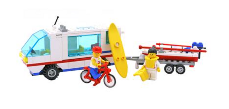 LEGO System - 6351 - Surf N' Sail Camper USED/USAGÉ