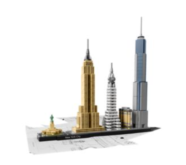 LEGO Architecture - 21028 - Skylines New York City USED/USAGÉ