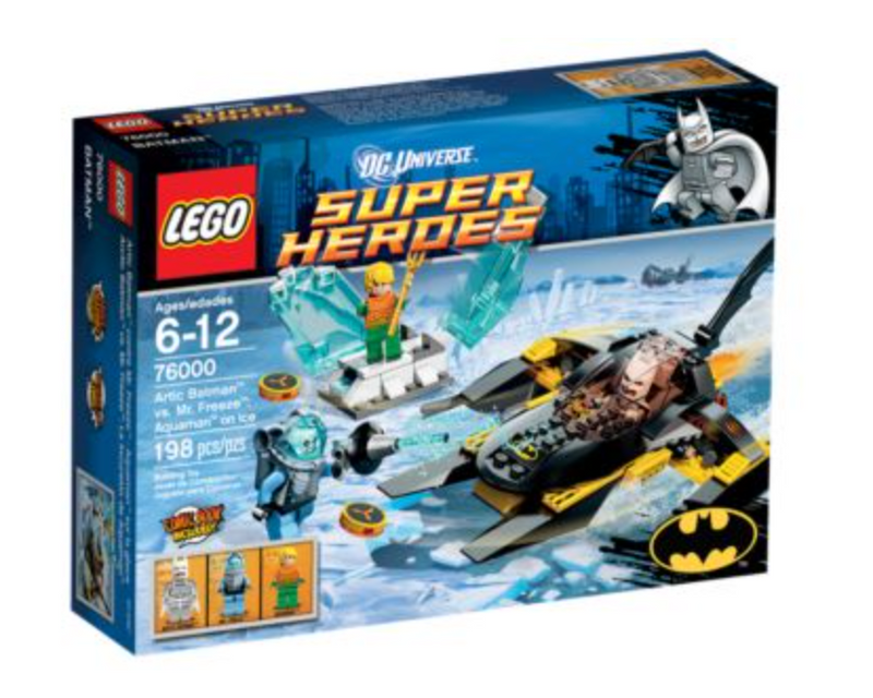 LEGO DC - 76000 - Arctic Batman vs. Mr Freeze Aquaman on Ice USED/USAGÉ